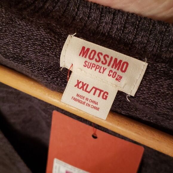 NWT Mossimo Black Pullover Sweater Sz XXL - Picture 5 of 6
